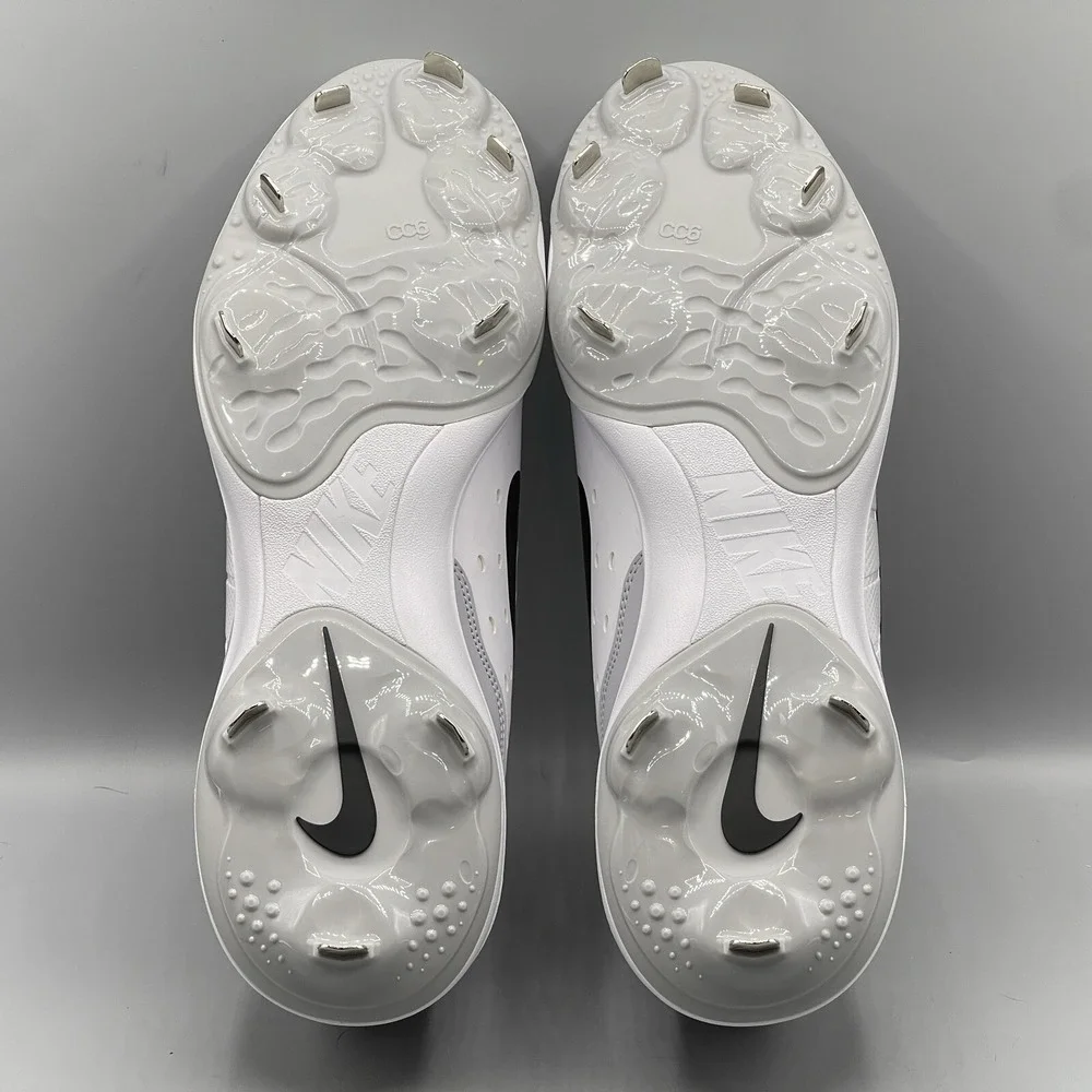 Nike Alpha Huarache Men's 14 Baseball‎ Cleats White Varsity 4 Low DJ6516-100